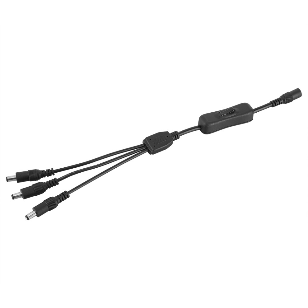 Cctv Power Splitter Cable, High-Quality Copper Core For Reliable And Secure Connection, Led Strip Light Compatibility, 1 Female To Multiple Male With 9441426640417