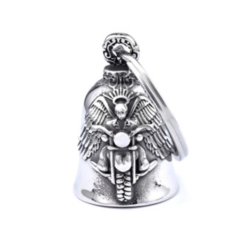 Stylish Motorcycle Bell Pendant Necklace/Keychain For-Keychain 7732000711039