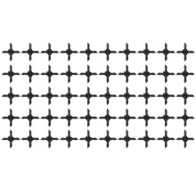 Grille pare-pluie à enclenchement, raccords à barbes pour l'irrigation, grille pare-pluie à enclenchement universel, conçue pour une installation