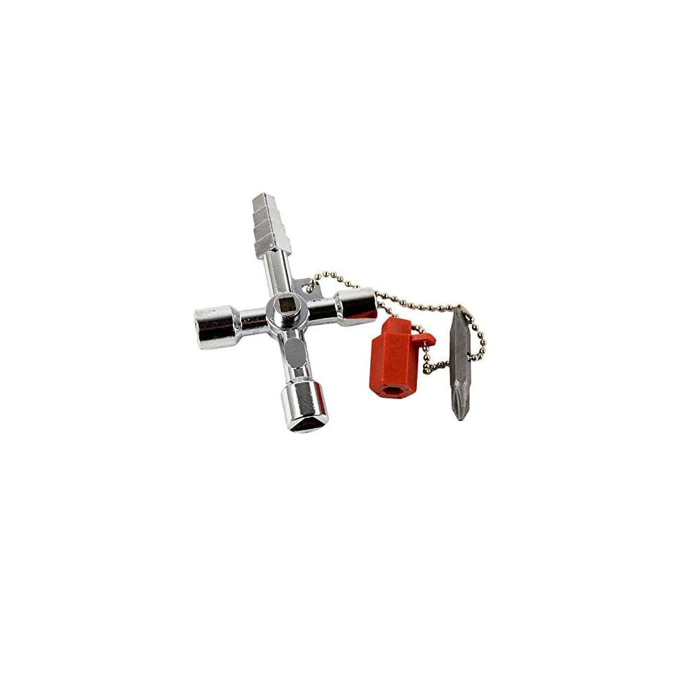 Universal Opening Key For Water Gas Meter Box, Durable Material Wrench Key With Easy Carrying Feature 9004841723631