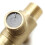 Versatile Design, Solid Brass Thermostatic Mixing Valve Offers Adjustable Flow Control And Temperature Setting, G1_2 Male Connection Ensures Compatibi 4