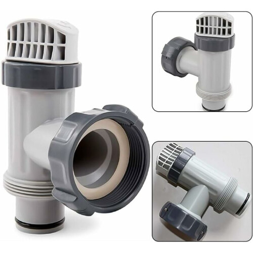 Efficient Plunger Valve Assembly, Above Ground Pool Filter System Control Water Flow Gph Filtration Pumps, Easy Installation for Pool Pump Replacement 2