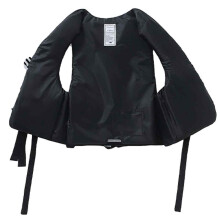 Colete flutuante refletivo de alta flutuabilidade em nylon + EPE para natação, mergulho, passeios de barco, pesca e esportes aquáticos.