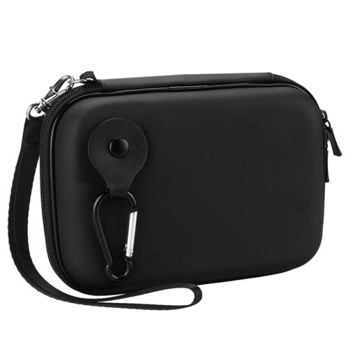 Hard Drive Case with Shockproof Hard Shell and Cable Organizer for Travel Storage