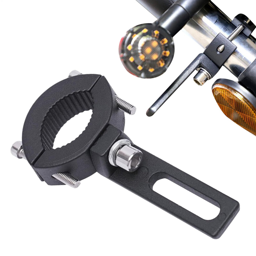 Motorcycle Headlight Bracket 2235Mm Fork Tube Mount 360 Adjustable Nodrill Antislip For Scooter Atv 9382693728739