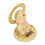 Solar Buddha Statue 129g 12x8.5x8.5 cm Plastic 15