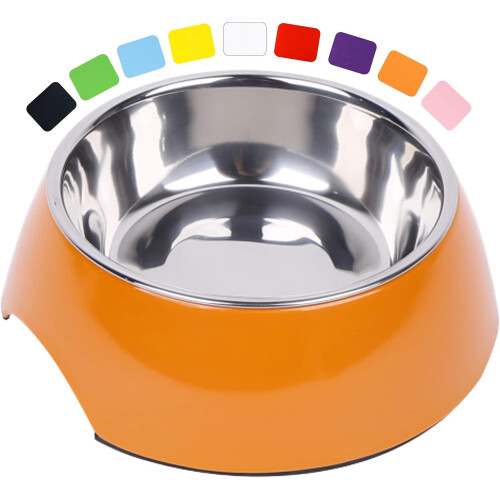 Κεκλιμένο μπολ 15 για βελτιωμένη πέψη, μπολ από ανοξείδωτο ατσάλι με τεχνολογία