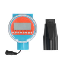 Intelligent Solenoid Valve Timer for Outdoor Garden Irrigation, Automatic Sprinkler System with Rain Sensor Included