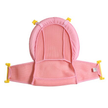 Justerbart badkar för baby, bärbart lättviktigt, andningsbart nätdesign, halkfritt badsits för badstöd för spädbarn, snabbtorkande och