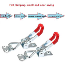 Toggle Latch Clamp Set, Stainless Steel Heavy Duty Clamps, Adjustable With Lock Hole, Corrosion Resistant Design, Comfortable Grip, Easy Installation