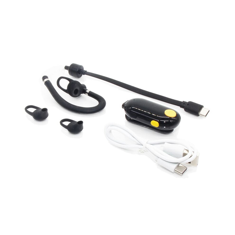 Uhf 400-470Mhz 0.5W Walkie Talkie Ear Hanging Two Way Radio Model Ear Hanging 6031773494394