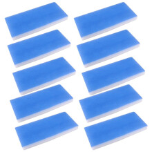 Juego de Filtros de Cabina de Pintura para AeróGrafo Hobby de 10 Piezas, Filtro de Reemplazo de Cabina de Fibra de Vidrio Compatible con Master,