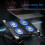 (Four fan cooling support brackets - 10-position upgrade adjustment) Dual fan folding gear adjustable radiator 2