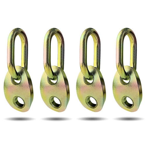 7100 Engine Lifting Bracket Set, 5,500 Lb Capacity Engine Lift Bracket Kit for Use with Load Levelers and Sling ,4 Pack 1