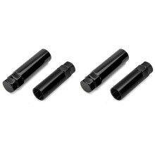 2X Små 6 Spline & 7 Spline Hylsor Bränslefälg Lug Mutter Nyckelnyckel för Aftermarket Lugnuts 14x1,5, 14x2,0, 12x1,5, 12x1,25
