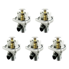 5X Autokoelvloeistofthermostaat + Behuizing voor  Aveo Cruze Sonic 96984104 55578419