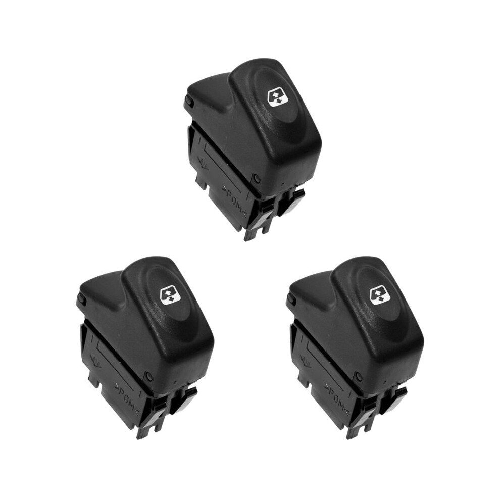 3X 6 Pin Power Window 7700429998 For Kangoo 1997-2003 Megane 1995-2002 Scenic 1996-2003 Clio Ii 1998-2001 4713236243238