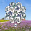 6 PeçAs SublimaçãO Wind Spinner Blanks 3D Wind Spinners Hanging Wind Spinners para DecoraçãO de Jardim Interno e Externo 8 Polegadas 7