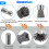 12PCS Wire Brush Wheel for Drill, Cup Brushes Dril 7