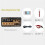 Digitale  Stereo Versterker Board Subwoofer Dubbele Microfoon Karaoke Auto Versterkers Luidspreker EU-Stekker 3