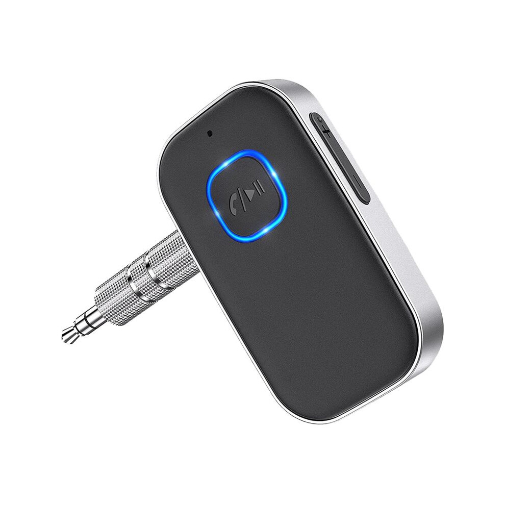 5.0 Receiver For Car, Noise Cancelling Aux Adapter For Home Stereo/Wired Headphones/Hands-Free Call 6033245250187