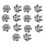 14Pcs Golf Spikes Pins Turn Fast Twist Shoe Replac 1