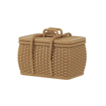 1/6 Accessori per Mobili Modello Casa Delle Bambole Bjdob11  Cestini di Bambù Intrecciati/Cestini da Picnic nel Rattan, 3