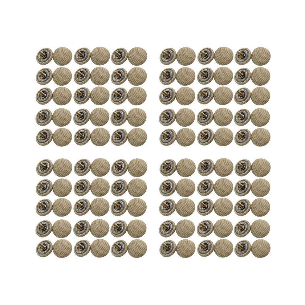 120Pcs Ceiling Cloth Fixing Screw Car Roof Fixed Buckle Snap Rivets Retainer Automotive Headliner Repair Button Beige 6032593238922