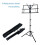 Portable Music Stand 2 in 1 Dual Use Folding Sheet 5
