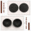 Bowl,Molecular Cuisine Creativity Imitate the Round Smoke Cup Black Tableware  the Fire Stone  Plate 5