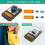 Fine Scale 0.001G, Digital Milligram Scale 50G / 0.001G, Digital Pocket Scale with LCD Display, Lab Digital Scale,Red 5