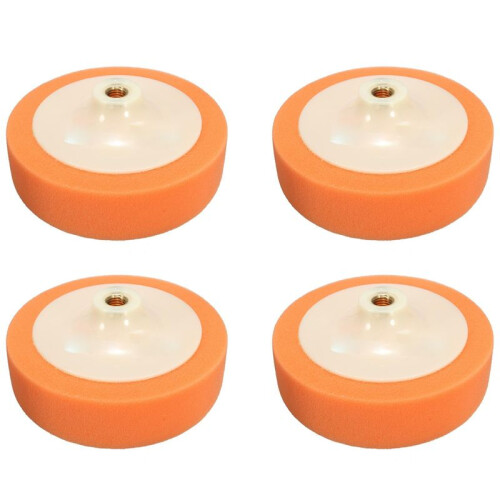 4pcs 150mm Car Polishing  Buffing Mop Pad Sponge for M14 Thread
