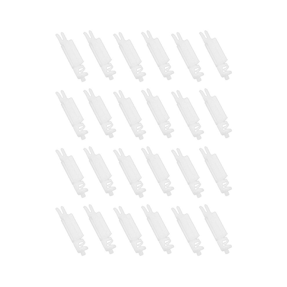 24Pcs 8120Al 8120Af Front Windshield Trim Strip Fixed Clamp Clips Car Clip For Windshield Trim Strip Fastener White 6031910158721