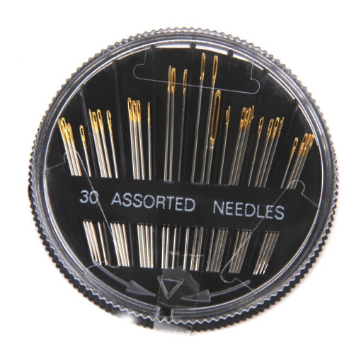 30pcs Assorted Hand Sewing Needles Embroidery Mending  Quilt Sew Case 1