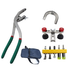 Kit di Riparazione Ammaccature Auto, Pinza Crimpatrice per Bordi Ammaccature Carrozzeria, Impugnatura Antiscivolo, Strumento di Riparazione Portatile
