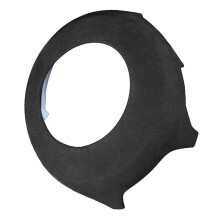 1Pcs Suede Leather Steering Wheel Cover Trim for Mustang 2015-2022 Dark Grey Steering Covers Steering Wheels Part
