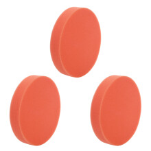 3X 6Inch 150mm Soft Flat Sponge Buffer Polishing Pad Kit for Auto Car Polisher Color:Orange