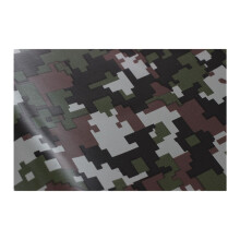 2 roll Camo Car Sticker Carbon Fiber Motorcycle PVC Vinyl Army Sticker CAMO Woodland Camouflage Sticker