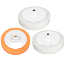 3X 7 Inch 180mm Car Polishing Buffing Mop Pad Soft Sponge with M14 Thread