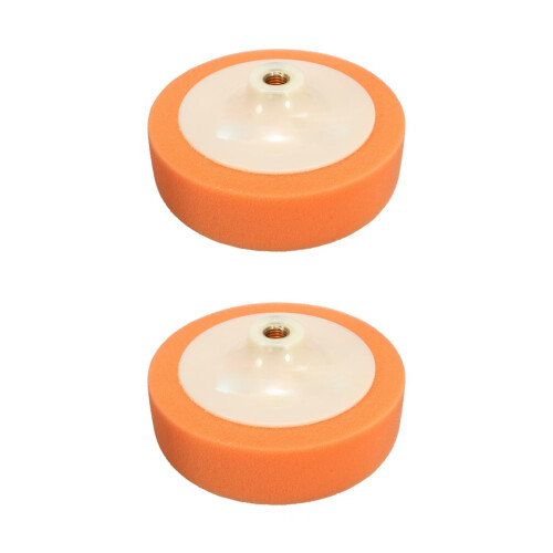 2Pcs 150mm Car Polishing  Buffing Mop Pad Sponge for M14 Thread