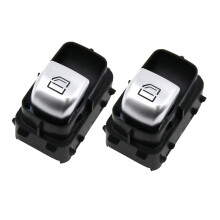 2X Car Right Passenger Door Window for - W205 S205 X253 C253 Clase C AMG 2059051513 (Black)