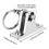 Bimini Top Deck Hinge with Quick Release Pin, Bimini Top Fitting Hardware 90 Deck Hinge, Installation Screws 7