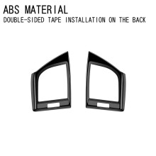 FüR Alphard 40 Series 2023+ RHD Bright Schwarz Dashboard Air Condition Vent Outlet Cover Trim Frame Sticker