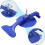 6Pc Suction Clamp Set Window Cups for Sealing Rear 6