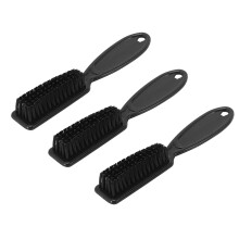 3 Stuks Vervagen Borstel Kam Schaar Reinigingsborstel Kapper Huid Vervagen Vintage Olie Hoofd Vorm Carving Reinigingsborstel
