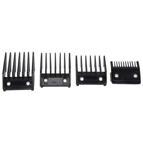 4 Attachment Comb Set for  with Metal Backed Cutting Guide 3mm 6mm 9mm 12mm