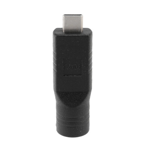 Jack 7.4 x 5.0Mm Input To USB-C Type-C Power Plug Charge Adapter for Laptop Phone 2
