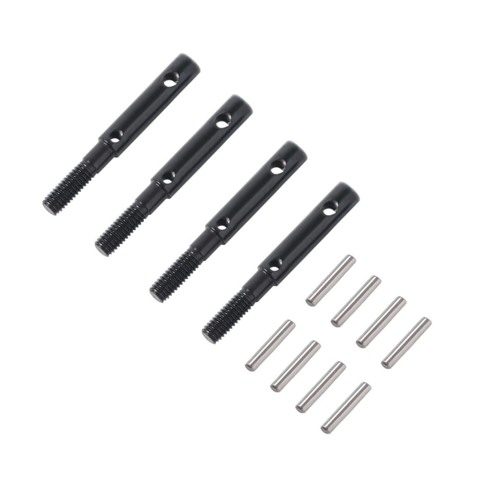 4 Pcs Hard Steel Front Rear Portal Stub Axle Drive Gear Shaft For Axial Capra Currie F9 Axle Scx10 Iii Ar45 Axle 6033108516764