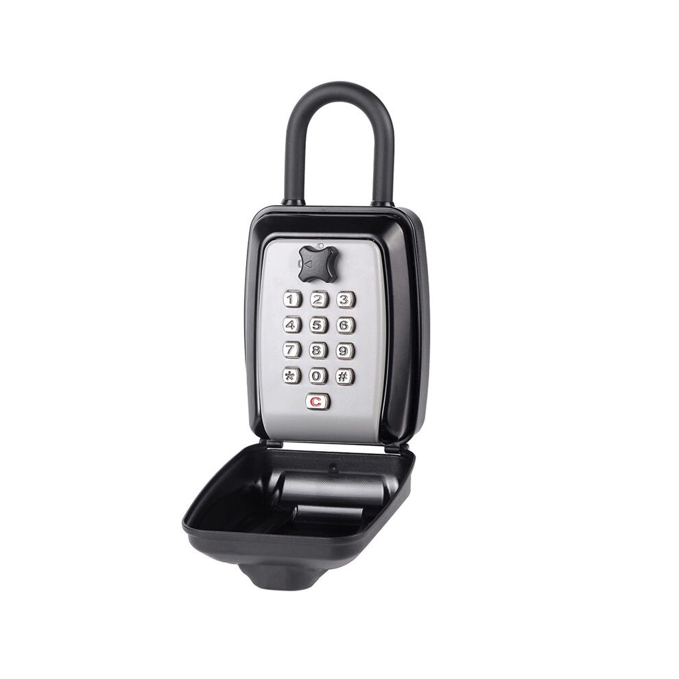 Key Safe -Spacious Resettable 12-Digit Combination Keypad Lock Box, Waterproof Key Safe Wall Mounted Lockbox For Home 4713319035552