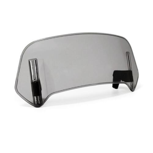 Motorcycle Windshield Grey Extension Adjustable Spoiler Deflector for      28X12cm 1